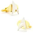 Star Trek Two Tone Delta Shield Cufflinks